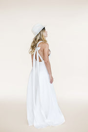 Bridal wedding fedora hat with embroidered feather trim