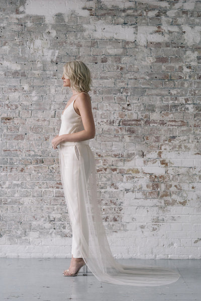 bridal tulle skirt