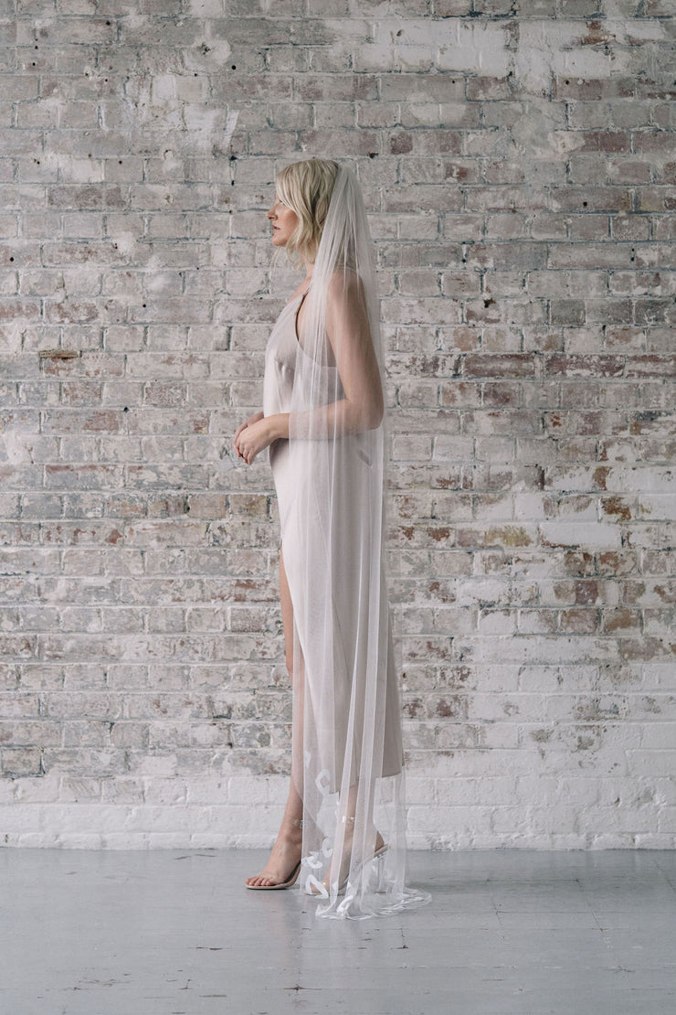 Leopard print shop wedding veil