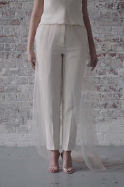 bridal tulle skirt